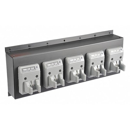 Pelican Five Bank Charger for 7060 LED, 110V 7060FBC
