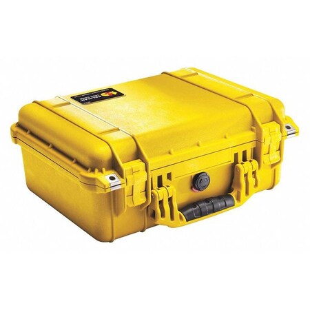 Pelican Yellow Padded Divider Case, 16"L x 13"W x 6-7/8"D 1454