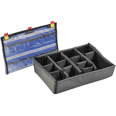 Pelican Lid Organizer and Divdr Set for Ems Case 1505EMS