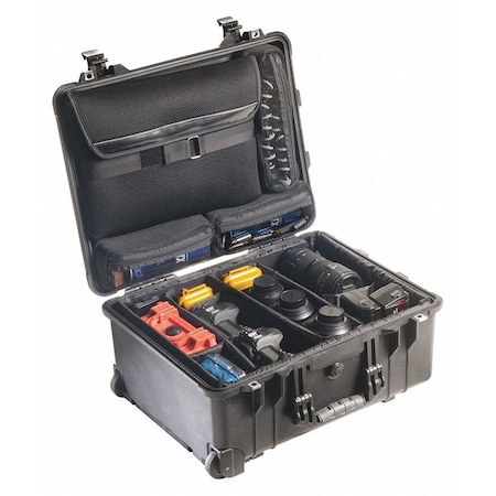 Pelican Desert Tan Rolling Case, 22.07"L x 17.92"W x 10.42"D 1560SC