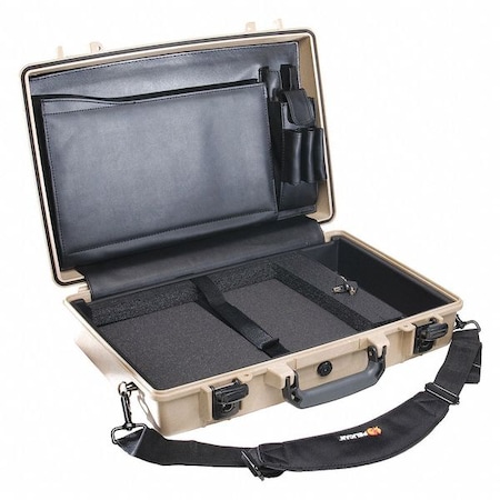 Pelican Laptop Case, Tan, 17.75x11.37x4.12" 1490CC#1