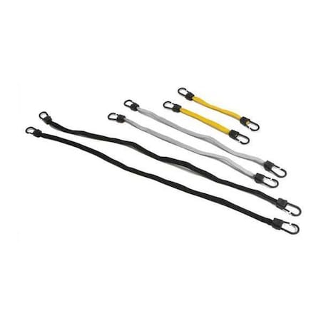 Progrip Cargo Control Flat Bungee Assortment, 6pc 670600