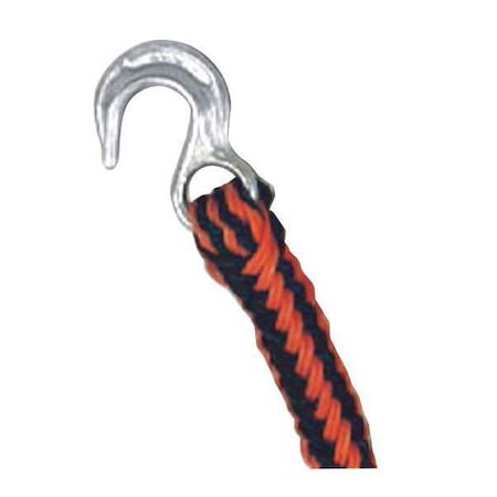 Progrip Cargo Control PolypropyleneRope, w/Hks, 19 ft.x7/8" Dia 102000