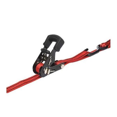 Progrip Cargo Control Ratchet, 6 ft. x 1", SmBarHdl, Hks, PR 318420