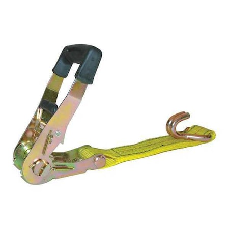 Progrip Cargo Control Ratchet, 27 ft.x2", Zinc Handle, Dbl J Hks 310701