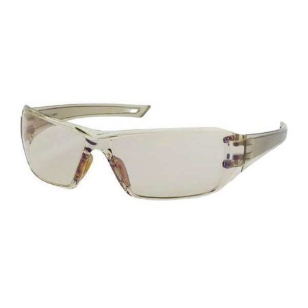 Bouton Optical 5SY4, Safety Glasses, Anti-Fog, Indoor/Outdoor Lens, Brown Frame, Full-Frame 250460226