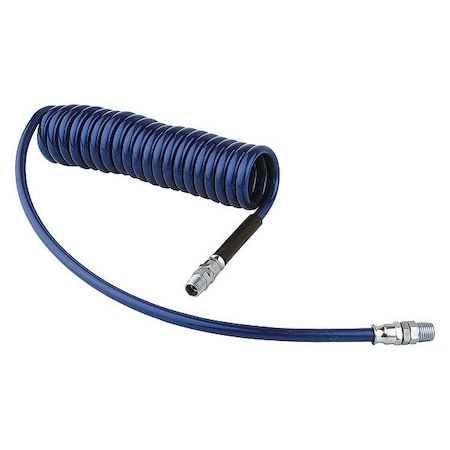 Guardair Polyurethane Hose, 1/4" NPT x 12 ft. L 14X12B04