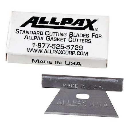 Allpax Cutting Blades, Standard Duty, 2" L, PK 6 AX1600