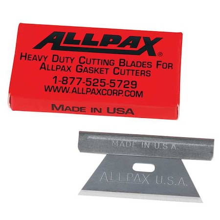 ALLPAX Cutting Blades, Heavy Duty, 2" L, PK 6 AX1601