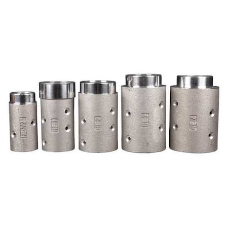 American Abrasive Supply Nozzle Holder, Aluminum, 1-1/16" OD Hose NAL 1-1/16" OD