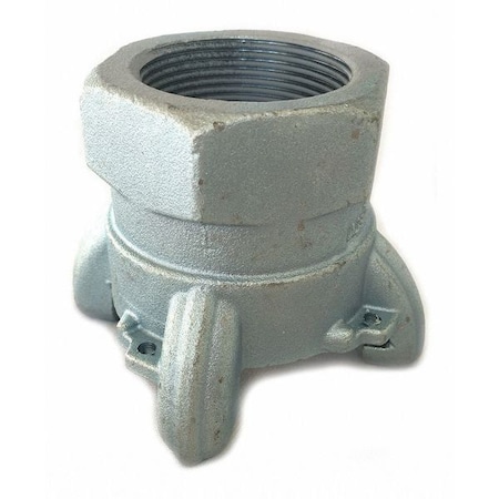 American Abrasive Supply Air Fitting, for 1-1/2" Pipe, 4 Prong, PK2 FE-150