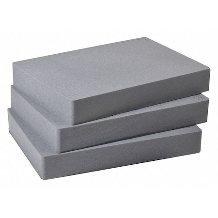 Pelican ReplacementFoamSetfor1784, Blk, 20in, 33in 1662