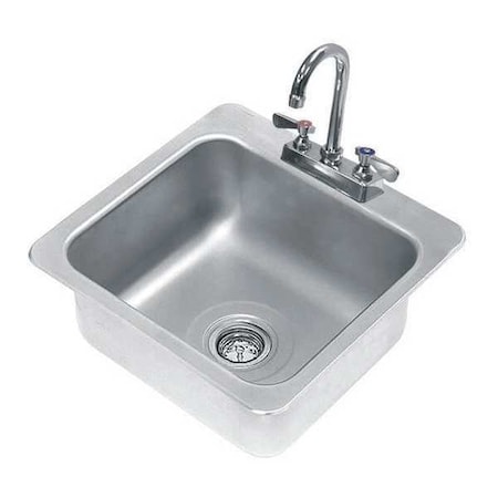 Advance Tabco Sink, Counter Top Drop-In, 16x14x8, 18g DI-1-168