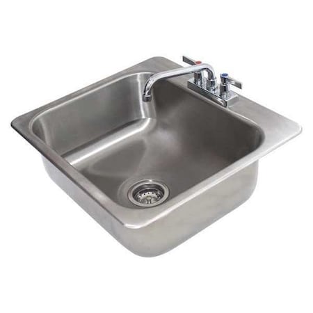 Advance Tabco Sink, Counter Top Drop-In, 20x16x8, 18g DI-1-208