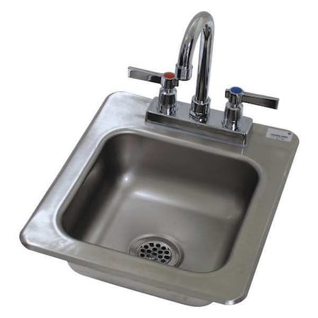 Advance Tabco Sink, Counter Top Drop-In, 9x19x5, 20g DI-1-25-X