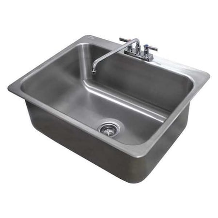 Advance Tabco Sink, Counter Top Drop-In, 28x20x16, 18g DI-1-2812