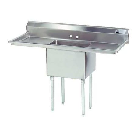 Advance Tabco 23-3/4" W x 38-1/2" L x 42-3/4" H, 18 ga. 304 Stainless Steel FE1-1812-18RL-X