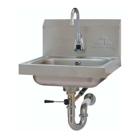 Advance Tabco Hands-Free Hand Wash Sink, 14x10x5" 7-PS-51