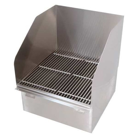 Advance Tabco 21-3/8" W x 24" L x 25-3/8" H, Flush Mount 9-OP-24FM-SSRL