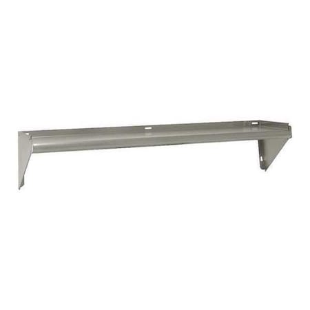 Advance Tabco Stainless Steel Wall Shelf, 11-1/8"D x 48"W x 9-1/2"H, Silver WS-KD-48-X