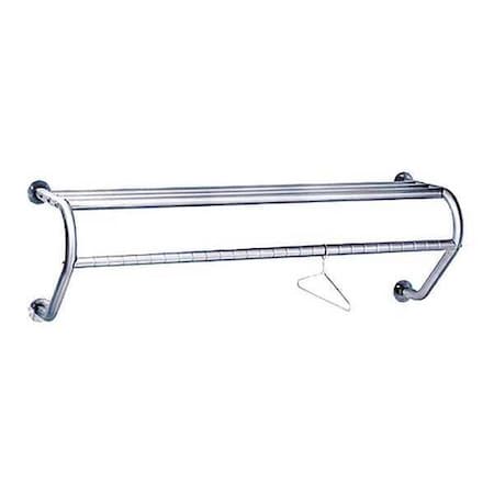 Advance Tabco Wall Garment Rack, 60L, Ss WGR-5
