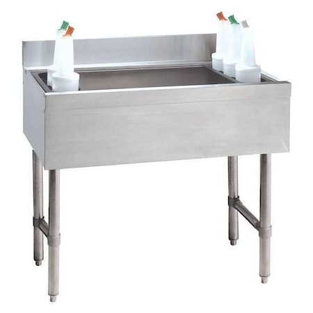 Advance Tabco Underbar Ice Bin, 12x21x29, Ss CRI-12-12-X