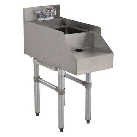 Advance Tabco Underbar Blender Station, 18x26x29, Ss CR-RS-18-X