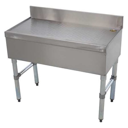 Advance Tabco Underbar Drainboard, 18x18x29, Ss SLD-18-X
