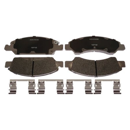 Acdelco Front Disc Brake Pad Set Kit 14D1367CH 14D1367CH