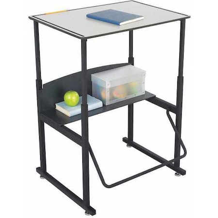 Safco Alphabetter Stand-Up Desk, 28" x 20", Grey 1203GR