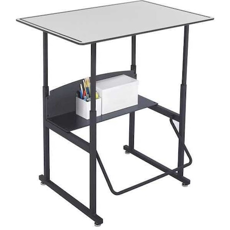 Safco Alphabetter Stand-Up Desk, 36" x 24", Grey 1208GR