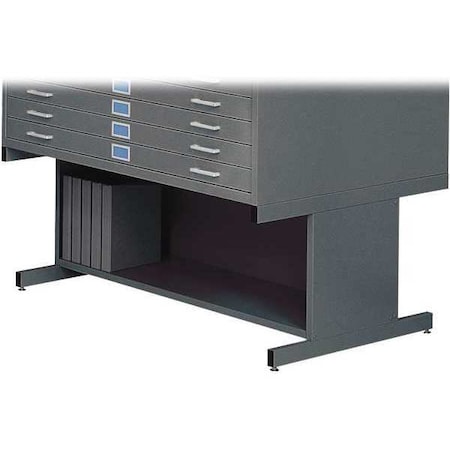 Safco High Base for 4998BLR Flat File, Black 4979BL