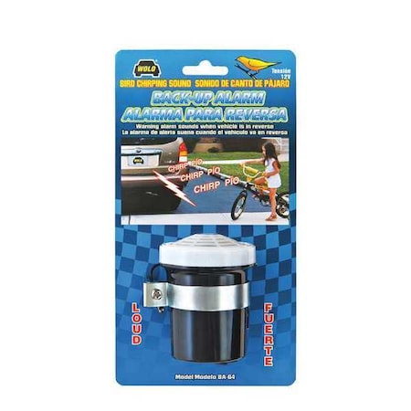 Wolo Back-Up Alarm, Chirping BA-64
