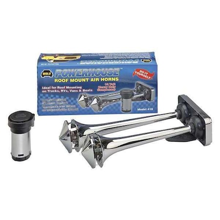 Wolo Trumpet Horn, Powerhouse, Roof Mount 418-24