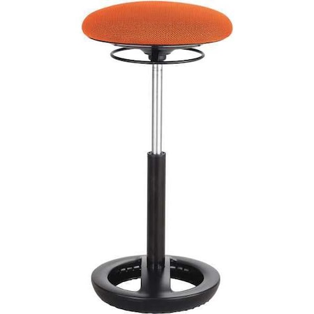Safco Chair, Extended-Height, Orange 3001OR