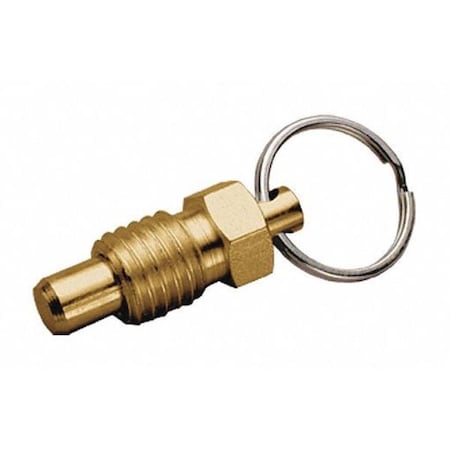 S & W Manufacturing Brass Stb Pll Rng, Nn Lck Ns P, 1-8", 3.25" BPR100