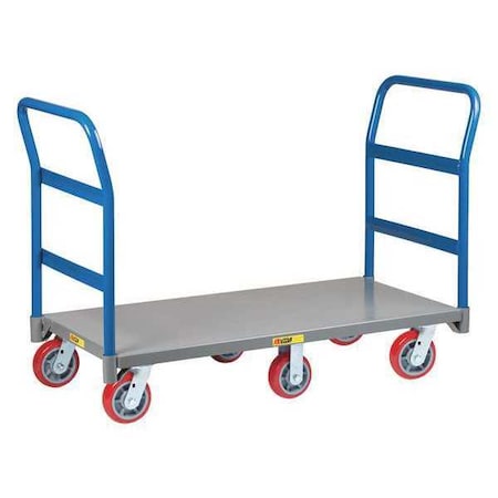 Little Giant Platform Truck, 3600 lb., 36x72", 6-Wheel NB6W3672-6PY-2H