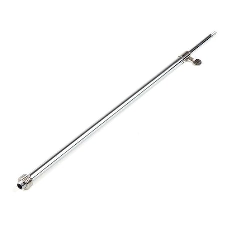 Econoco Adjustable Upright, 12"-24", Chrome, PK72 2U