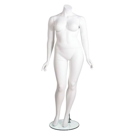 Econoco Mondo Mannequins Amber Plus Size Mannequin, Headless AMBERPLHL