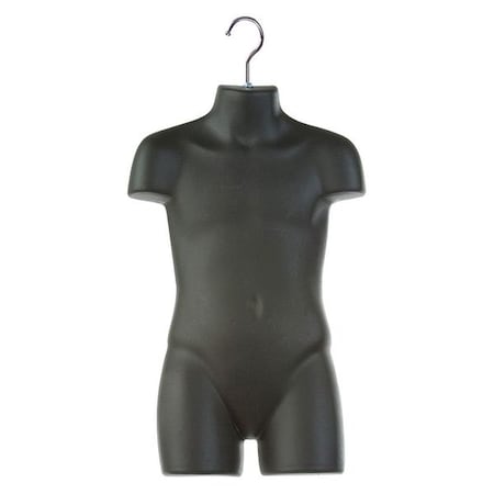 Econoco Childrens Torso, Black, PK12 CHR4/B