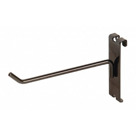 Econoco 6" Grid Panel Hook - Black, 96Pk BLK/H6