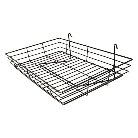 Econoco Grid Basket 24" x 15", Black, 4PK BLKS/92