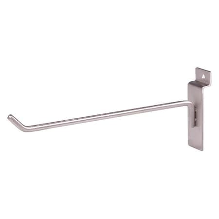 Econoco Slatwall Hook 8", Satin Nickel, 96PK BQSWH8SN