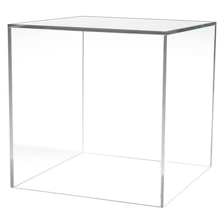 Econoco Acrylic Display Cube, 12" x 12" x 12", PK2 FF/DC1210