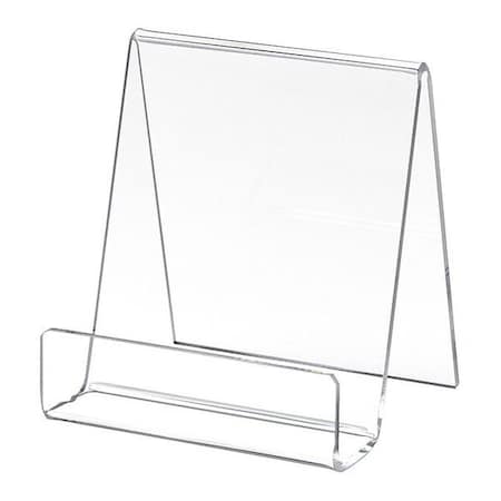 Econoco Acrylic Easel, 3 1/2" W x 4" H, PK12 FF/E6010