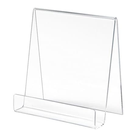 Econoco Acrylic Easel, 5 1/2" W x 6" H, PK12 FF/E6210