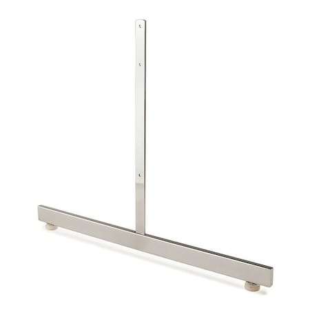 Econoco Leg for Gridwall Panel, Chrome, 12PK GL24/C