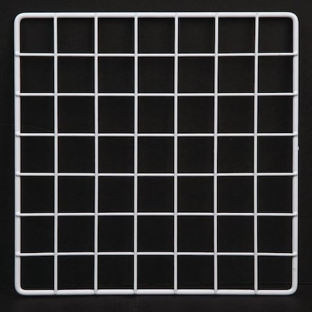 ECONOCO Grid Cubby Panel 14" x 14", White, 48PK GS14/W