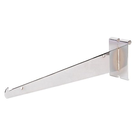 Econoco Grid 12", Shelf Bracket, Chrome, 48PK GW/12KB