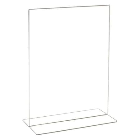Econoco Acrylic Sign Frame, 8 1/2" x11", Vert, PK24 HP/CT811V